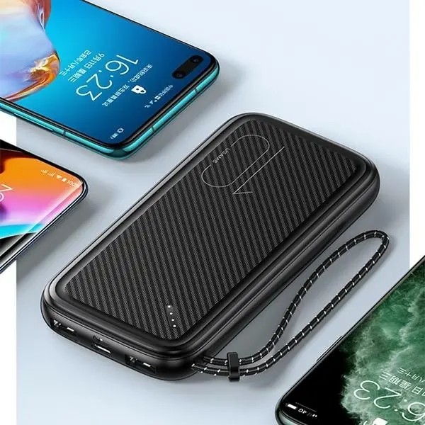 фото Внешний аккумулятор (пауэрбанк) Usams PB56 10000mAh 10W Black (10KCD15101)