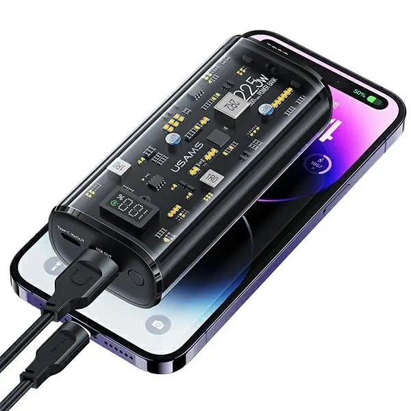 фото Зовнішній акумулятор (павербанк) Usams US-CD189 9000mAh PD 22,5W White