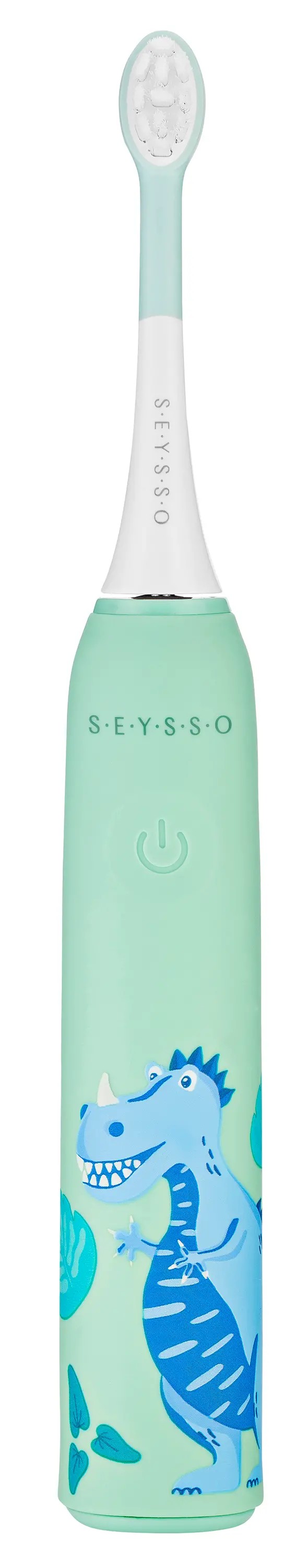 фото Электрическая зубная щетка Seysso Dinosaur Green/Blue