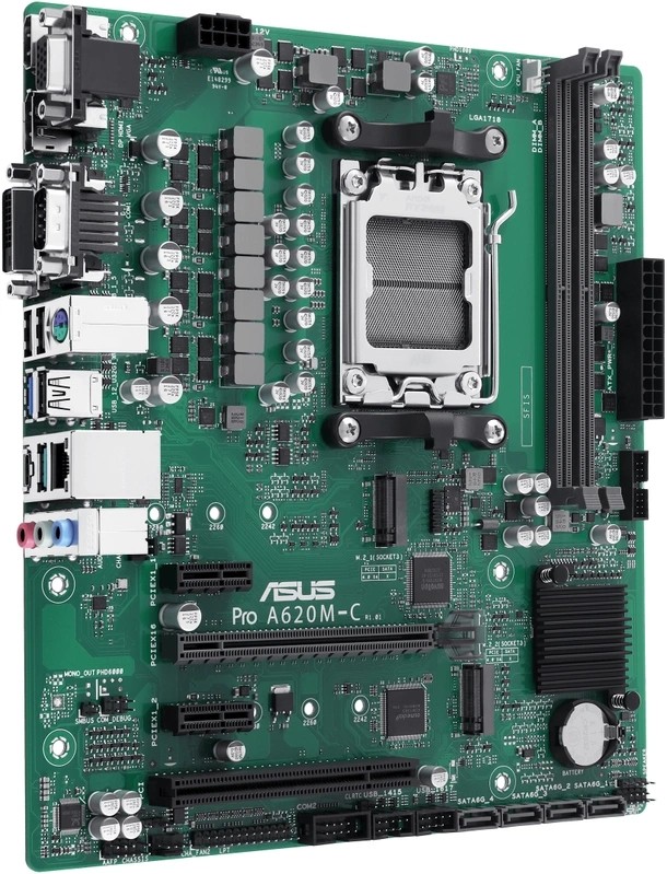 фото Материнська плата Asus Pro A620M-C-CSM 2