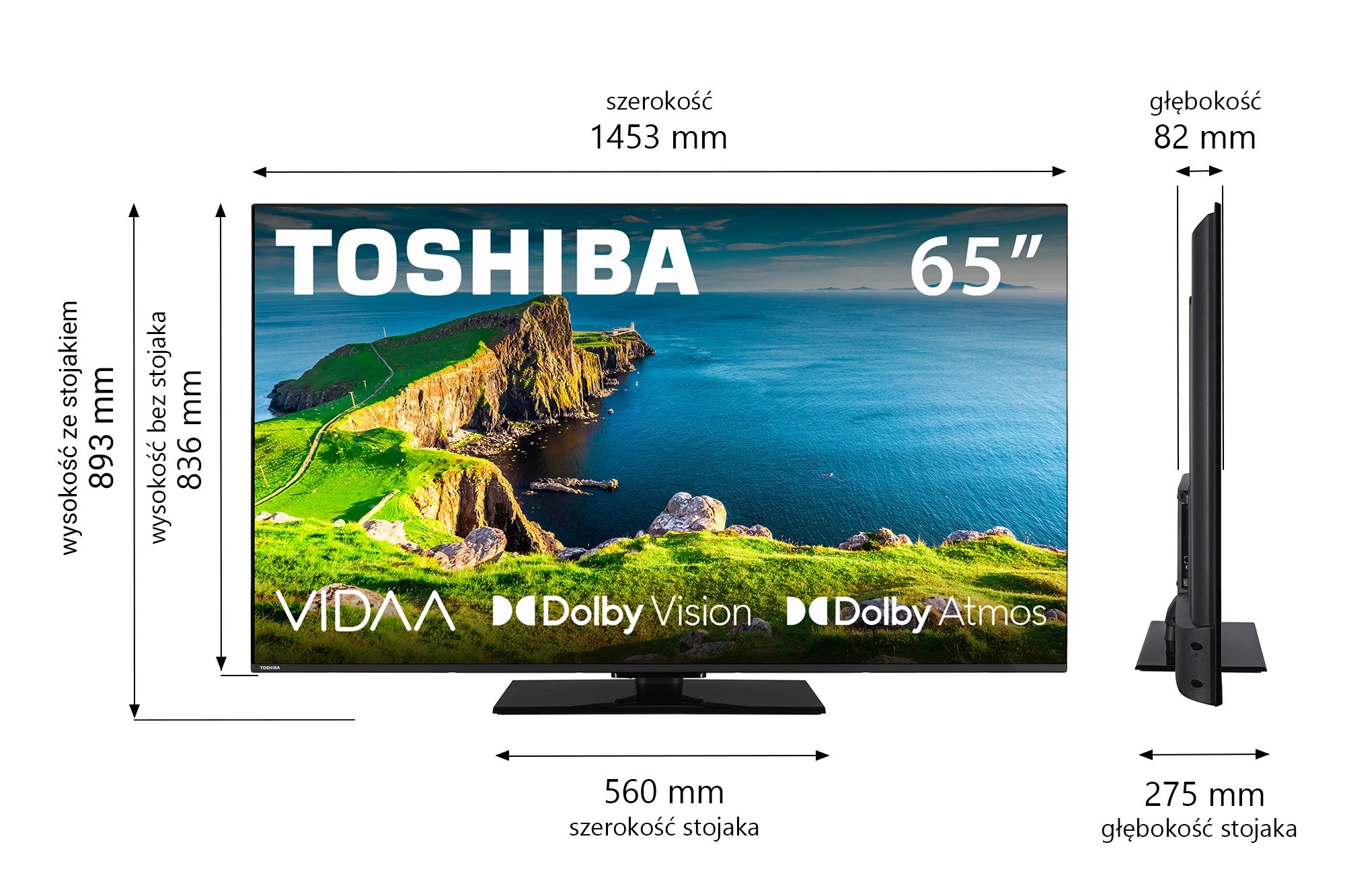 фото Телевізор Toshiba 65UV3F63DG